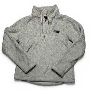 Patagonia Cream Sherpa Half-Zip Jacket